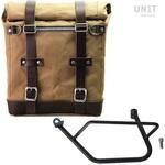 Canvas サイドパニアケース Scram 22L-30L + 左 サブフレーム Kawasaki Z900RS | U201-1021SX UnitGarage (ユニットガレージ)