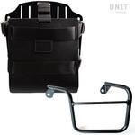 Carrying system in aluminum with adjustable leather front， Quick Release System and frame | U085-U000-2600SX UnitGarage (ユニットガレージ)