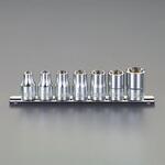 EA618CM-100 1/2"DR/E10-E24 [TORX]ソケットセット(7個組) エスコ