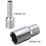 EA618JL-136 3/8"DRx 7/8"  ディープソケット(六角) エスコ