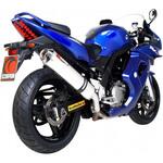 ESI65SEO Factory オーバルスリップオン ステンレススリーブ eマーク Suzuki SV 650 99-02 1999 - 2002 Scorpion (スコーピオン)