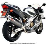 EHA73SEO Factory オーバルスリップオン ステンレススリーブ Honda CBR 600 Fi F4i 2001 - 2008 Scorpion (スコーピオン)
