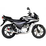 EHA107SEO Factory オーバルフルシステム ステンレススリーブ Honda CBF 125 08-17 2008 - 2015 Scorpion (スコーピオン)