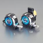 EA720CA-5M 25mmx5.5m メジャー(ステンレス製/ホルダー，マグ爪付 エスコ