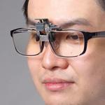 EA756HB-26 x2.0/50x40mm めがね取付け型ルーペ エスコ