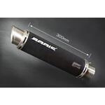 SGSXR600-036 GP1 (2000-2005) CPL-システム 4-1 マフラー ステンレスブラック BODIS (ボディス)