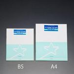 横罫B5ノート(クリーンルーム用/32マイ/10冊) エスコ