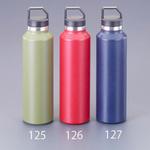 EA763AZ-127 0.45L 保冷・保温ボトル(ステンレス製/ネイビー) エスコ
