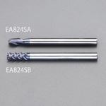 EA824SA-2.5 2.5x50mm エンドミル(AITicrN coat/超硬・2枚刃 エスコ