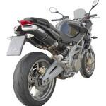 ZA132SSR-C N. 2 ステンレススチール -カーボン レーシング スリップオン APRILIA SHIVER 750 (2010-2017) ZARD (ザード)