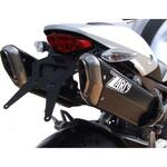 N.2 ステンレススチール -カーボン レーシング スリップオン DUCATI