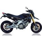 ZA130SSR-AB N.2 ブラックステンレススチール -ALU レーシング スリップオン APRILIA DORSODURO 750 (2009-2014) ZARD (ザード)