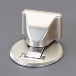 ドアストッパー (マグネット付/シルバー) エスコ