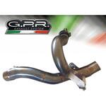 D.130.DEC Original For Ducati Multistrada 1260 2018/20 E4 Decat Pipe Manifold Decatalizzatore GPR Exhaust (ジーピーアールエキゾースト)