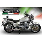 GU.58.03.CAT.VIC Original For Moto Guzzi California 1100 2003/05 Pair Homologated スリッポンエキゾースト  Catalized Vintacone GPR Exhaust (ジーピーアールエキゾースト)