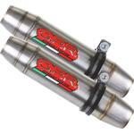 E4.ROY.6.CAT.DE Original For Royal E. Interceptor 650 2019/20 E4 Homologated スリッポンエキゾースト  Catalized Deeptone Inox GPR Exhaust (ジーピーアールエキゾースト)