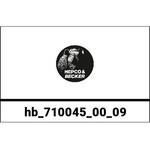 710045 00 09 Painted panel シルバー for Junior sidecases 30 or 40 right side HEPCO&BECKER (ヘプコ&ベッカー)