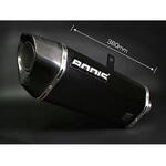 KZZR1400-010 Penta-Tec スリップオンレーシングマフラー 4in2 (キャタライザーなし)   ステンレスブラック for ZZR1400 BODIS (ボディス)