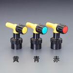 EA991JW-13 Φ50mm ペール缶・一斗缶用コック(樹脂製/赤) エスコ