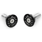 TT539BS Rear frame holes plug Ducati XDiavel bicolor ブラック/Silver CNC Racing (シーエヌシーレーシング)