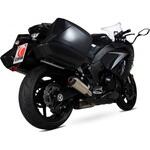 Red Power スリップオン (Pair) チタンスリーブ (NON EU HOMOLOGATED) Scorpion (スコーピオン)