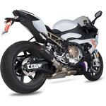 PBM80BCER Red Power スリップオン， Black Ceramic Coated Sleeve (NON EU HOMOLOGATED) Scorpion (スコーピオン)