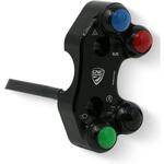 Right ハンドルバー switch Ducati - OEM and RCS Brembo brake master cylinder ブラック CNC Racing (シーエヌシーレーシング)