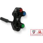 SWD16BPR Right ハンドルバー switch Ducati Panigale V4R - OEM and RCS Brembo brake master cylinder - Pramac Racing Limited Edition ブラック CNC Racing (シーエヌシーレーシング)