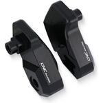 PEA50B Riser 20 mm kit for フットペグs EASY and TOURING driver ブラック CNC Racing (シーエヌシーレーシング)