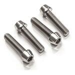 KV381X Screws set フロントaxle clamp M6x30 (4 pcs) - Titanium Titanium CNC Racing (シーエヌシーレーシング)