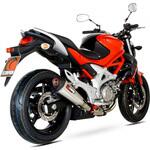 RSI105SEO Serket (Taper)テーパースリップオン ステンレススリーブ eマーク Suzuki Gladius 650 2009 - 201 Scorpion (スコーピオン)