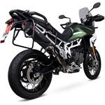 RTR90BCER Serket Parallel スリップオン Black Ceramic Coated Sleeve. Fits with panniers (NON EU HOMOLOGATED) Scorpion (スコーピオン)