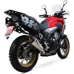 Serket Taper スリップオン ブラッシュドステンレススリーブ (NON EU HOMOLOGATED) Scorpion (スコーピオン)