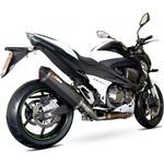 RKA98CEO Serket スリップオン カーボンファイバースリーブ eマーク Kawasaki Z 800 13-16 2013 - 2016 Scorpion (スコーピオン)