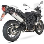 RTR68SEO Serket スリップオン ステンレススリーブ eマーク Triumph Tiger 800 2011 - 2016 Scorpion (スコーピオン)