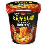 日清食品 とんがらし麺 海鮮チゲ カップ 62gx12 日清食品