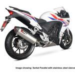 RHA157TEO Serket スリップオン チタンスリーブ eマーク Honda CBR 500R 2013 - 2015 Scorpion (スコーピオン)