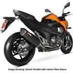 RKA101TEO Serket スリップオン チタンスリーブ eマーク Kawasaki Z 800E 13-16 2013 - 2016 Scorpion (スコーピオン)