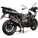 RTR80TEO Serket スリップオン チタンスリーブ eマーク Triumph Tiger Explorer 1200 2016 - Scorpion (スコーピオン)