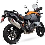RKT84TEO Serket スリップオン チタンスリーブ KTM 1050 Adventure 2015 - 2016 Scorpion (スコーピオン)