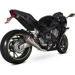 RHA165SYSSEO Serket テーパーフルシステム ステンレススリーブ Honda CB 650 F 2014 - 2018 Scorpion (スコーピオン)