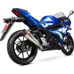RSI121SEO Serket テーパーフルシステム ステンレススリーブ Suzuki GSX-R125 2017 - 2018 Scorpion (スコーピオン)