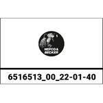 6516513 00 22-01-40 サイドキャリア Cutout Stainless Steel Incl. Xplorer ブラック Sideboxes For BMW F 850 GS (2018-) HEPCO&BECKER (ヘプコ&ベッカー)