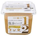ひかり味噌 塩分ハーフ 400gx8 ひかり味噌