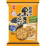 岩塚製菓 岩塚の黒豆せんべい 9枚 x 12 岩塚製菓