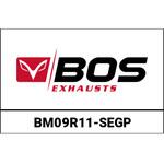 BM09R11-SEGP SSEC GP RR スリップオンエキゾースト 2-1 レーシングシステム チタン BMW Rnine T 2017- | BM09R11-SEGP BOS (ボス)