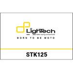 STK125 タンクプロテクション スティッカー - texture carbon- Flag Italy LIGHTECH (ライテック)