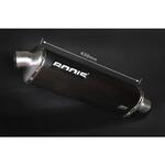 SHAY-006 Three-Tec スリップオンマフラー 4in2  EC approved ステンレスブラック for Hayabusa (08-) BODIS (ボディス)