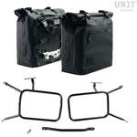 Two Khali サイドパニア TPU 35L - 45L + アルミプレート(ペア)付 Inox サブフレーム NineT-Series | 2xUG002-AL0C-1641 UnitGarage (ユニットガレージ)