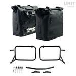 Two Khali サイドパニア TPU 35L - 45L + アルミプレート(ペア)付 Inox サブフレーム R & GS | 2xUG002-2xAL0-1528 UnitGarage (ユニットガレージ)